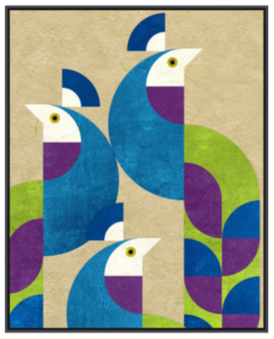 Peacock Art - AS IS