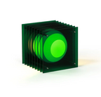 BằNG Lớp Square Acrylic Lamp