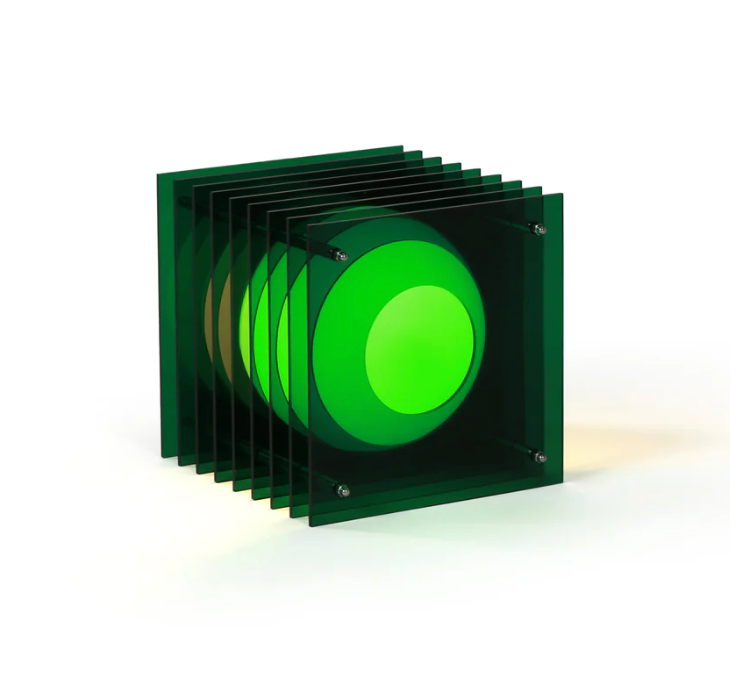 BằNG Lớp Square Acrylic Lamp