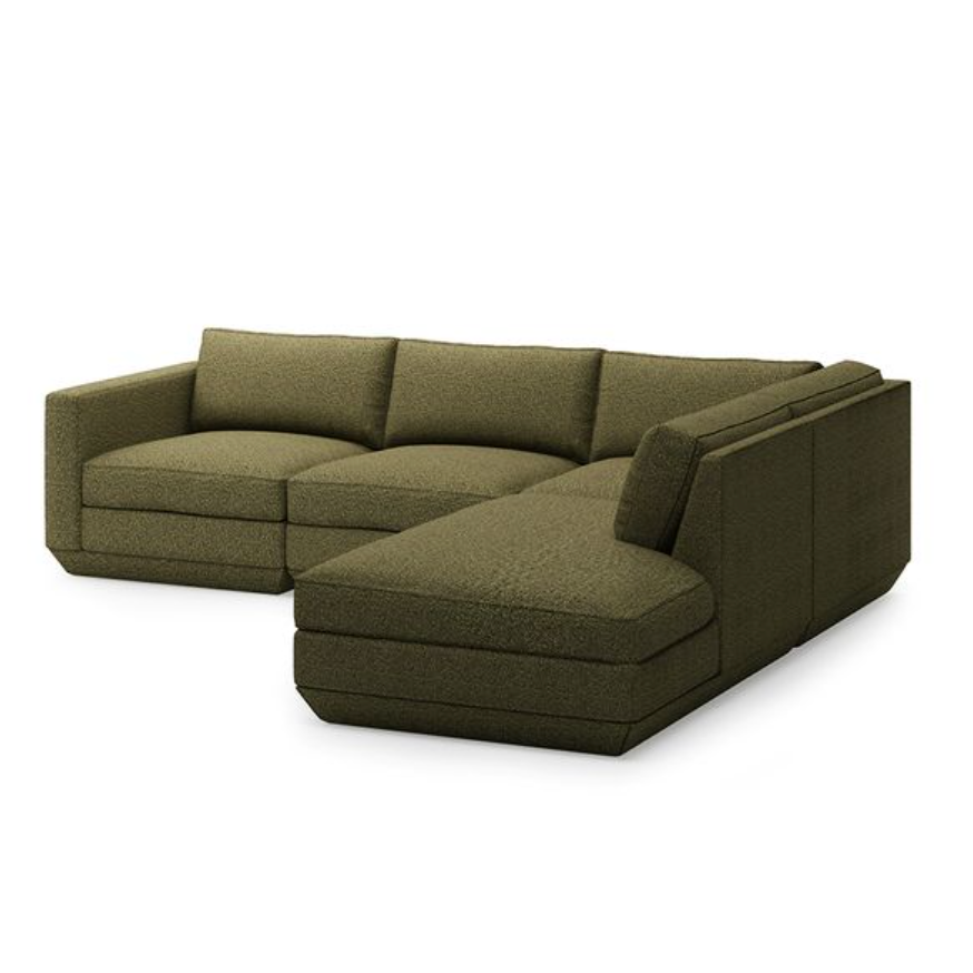 Podium 4-Piece Lounge Sectional A - Floor Model