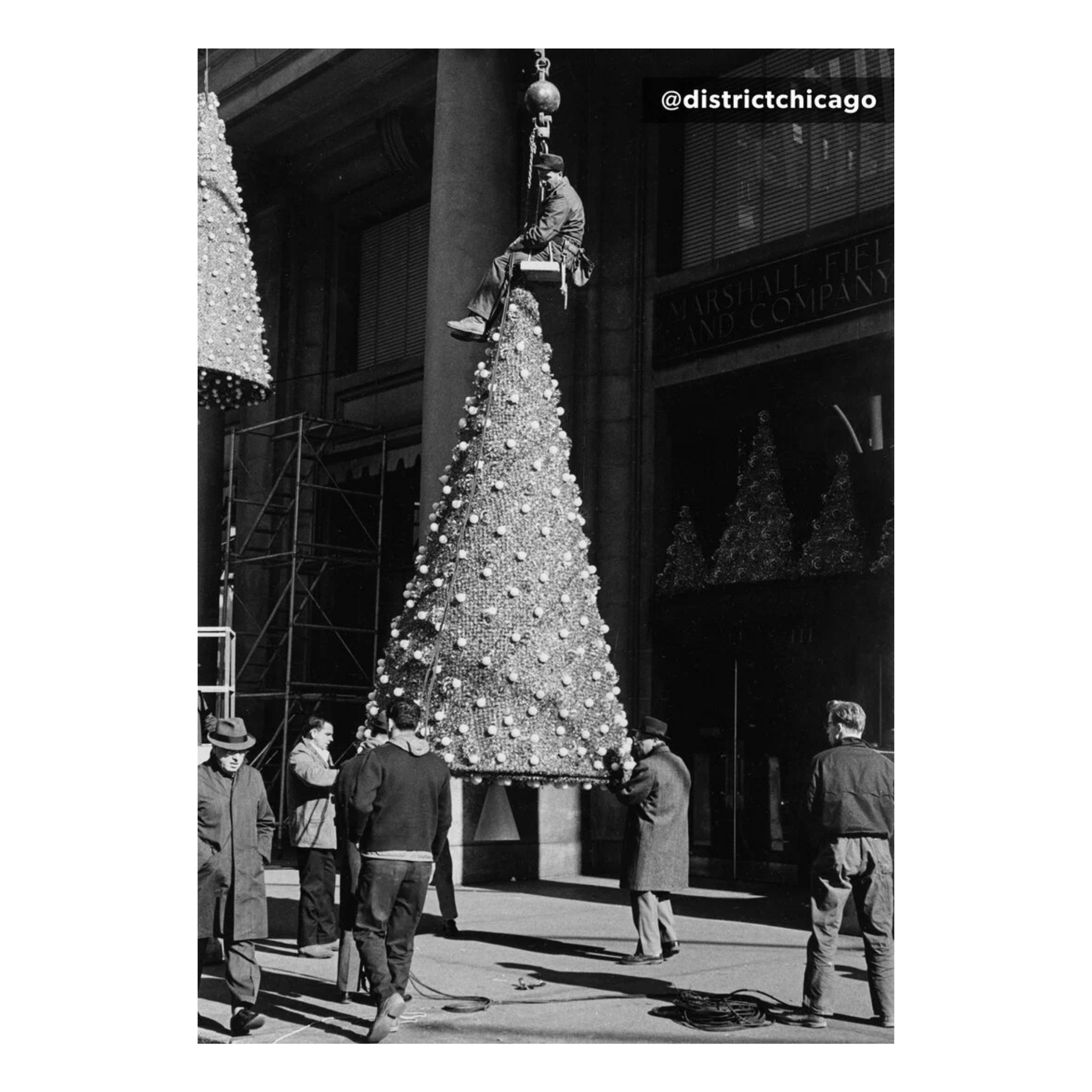 A Very Chicago Christmas Print