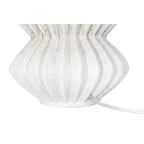 Fluted Terracotta Table Lamp