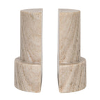 Marble Column Book Ends