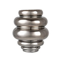 Chrome Glass Vase