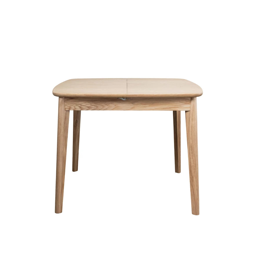 Ash Wood Butterfly Leaf Dining Table