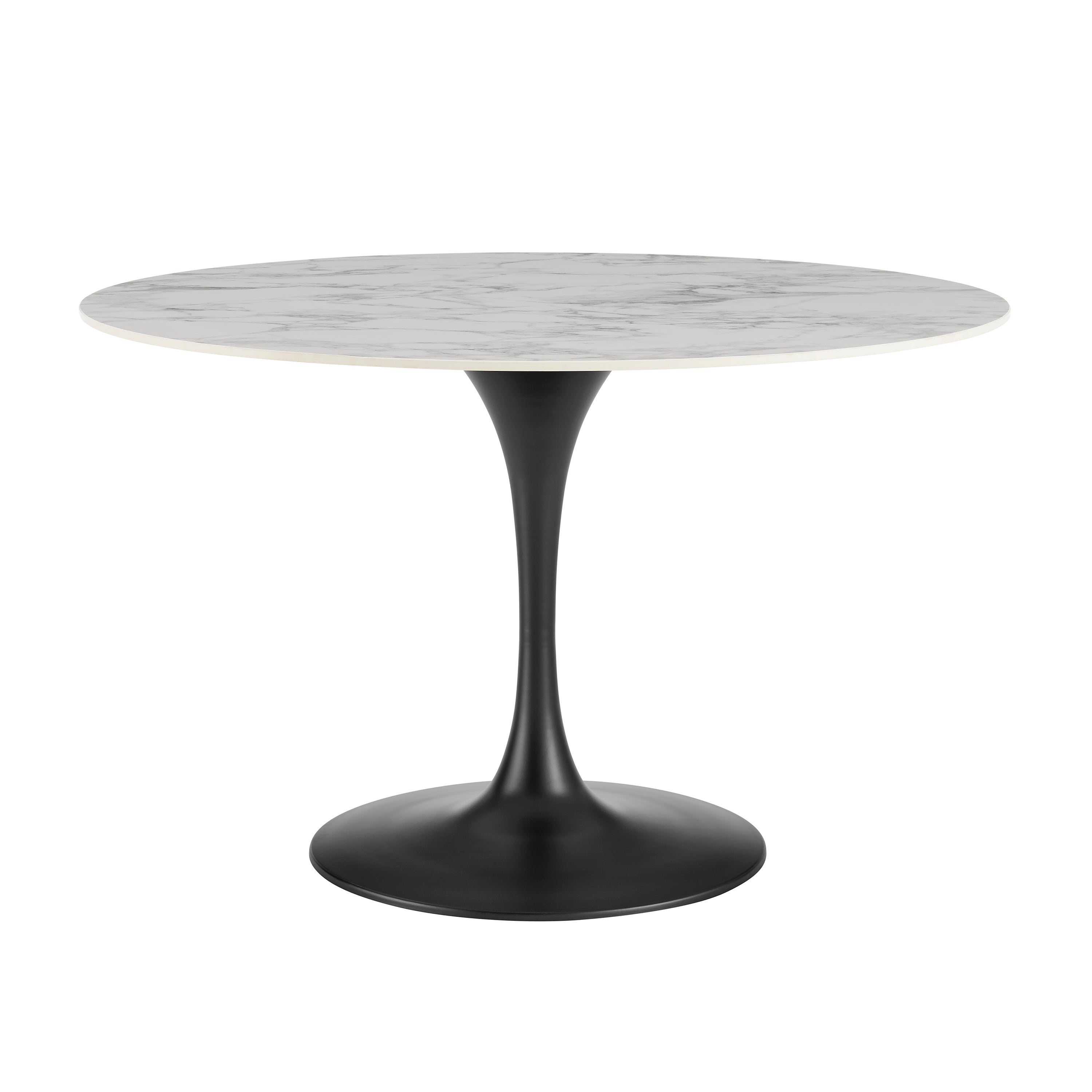 Black Pedestal Dining Table