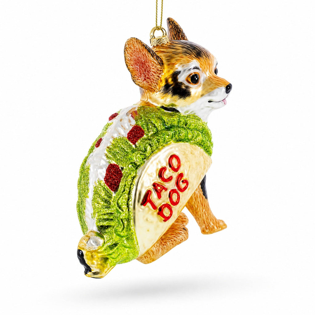 Taco Dog Ornament