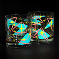 Cosmic Stardust Rocks Glasses - Set of 2