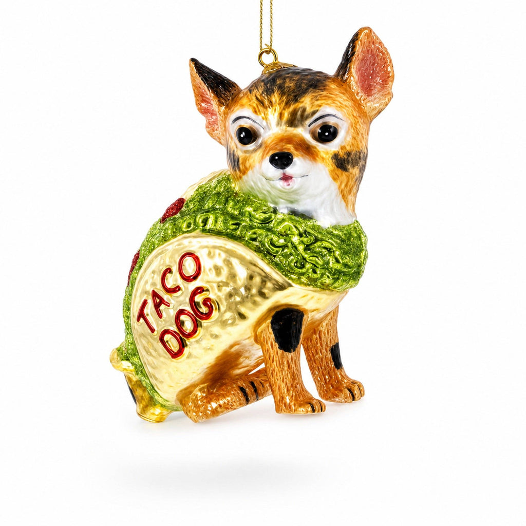 Taco Dog Ornament