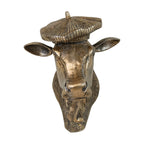 Wall Mounted French Cow