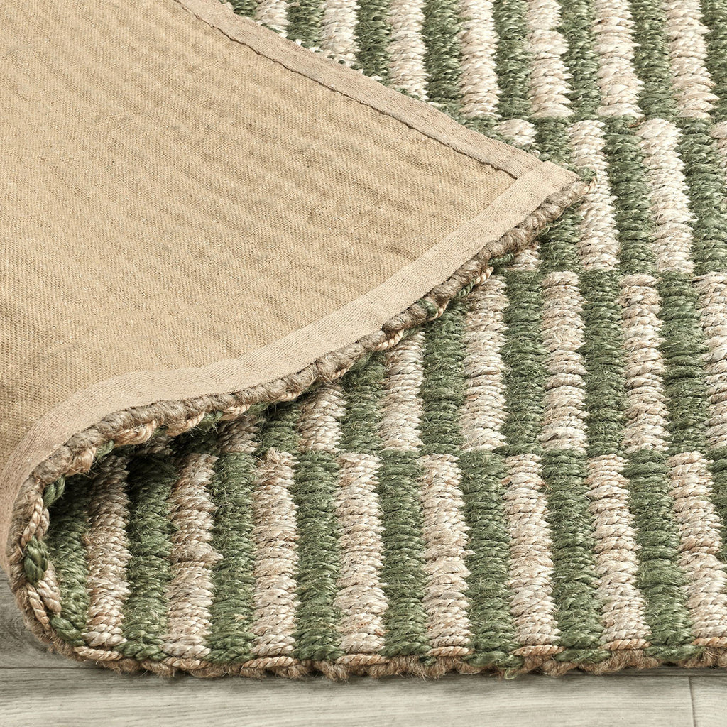Green Jute Rug