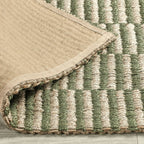 Green Jute Rug