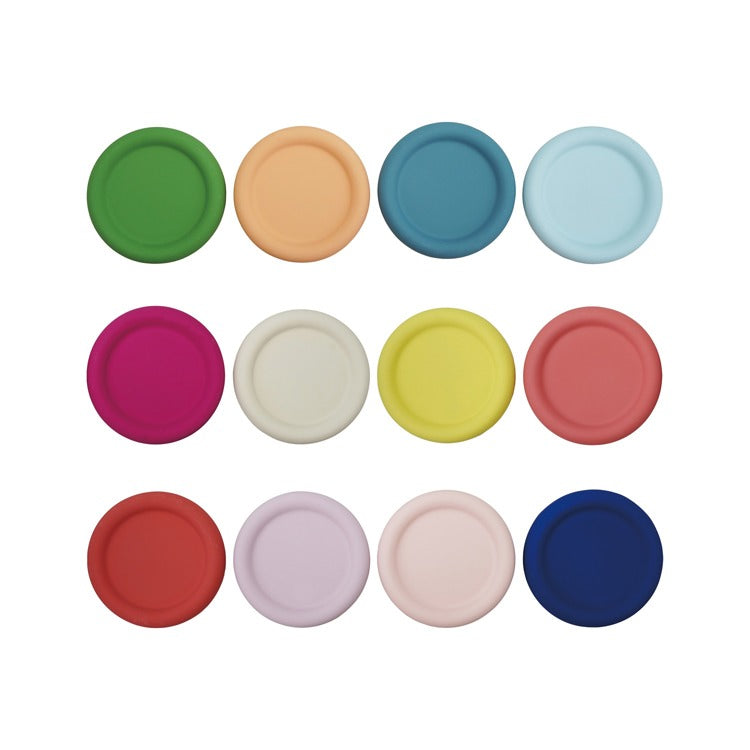 Multicolor Latex Coasters