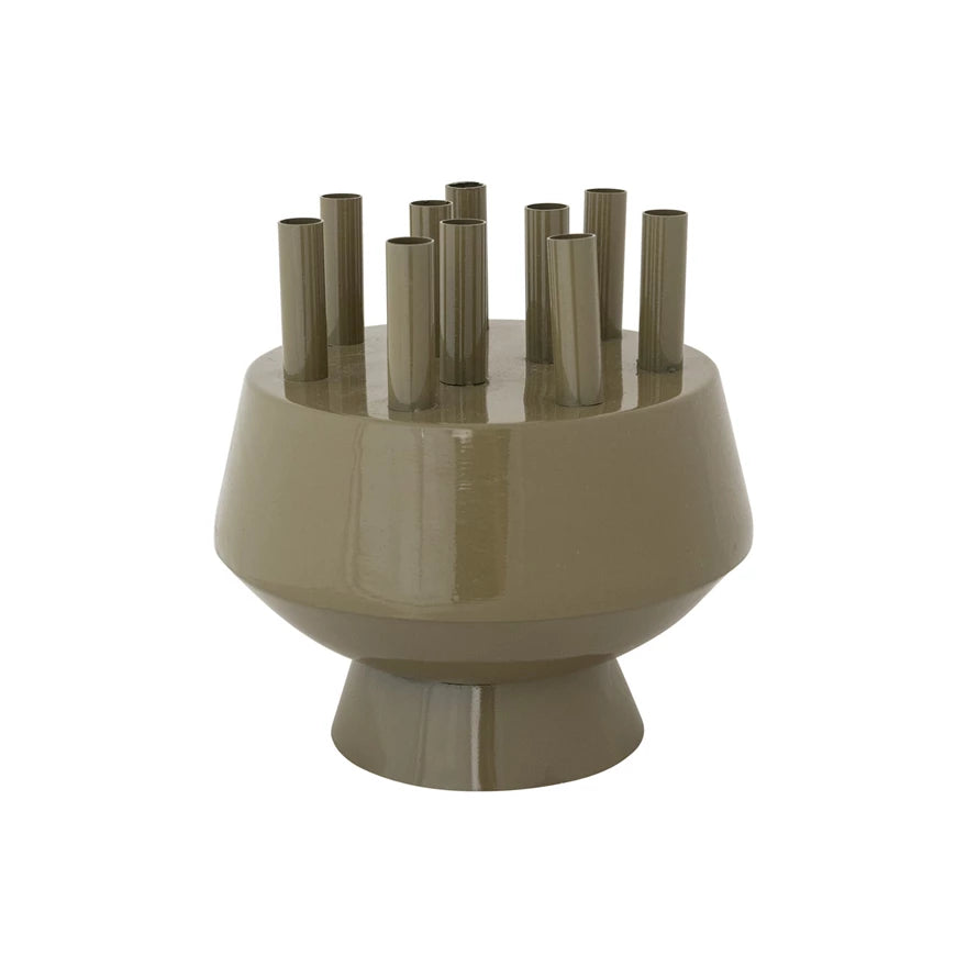 Olive Multi-Stem Vase