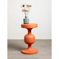 Orange Side Table