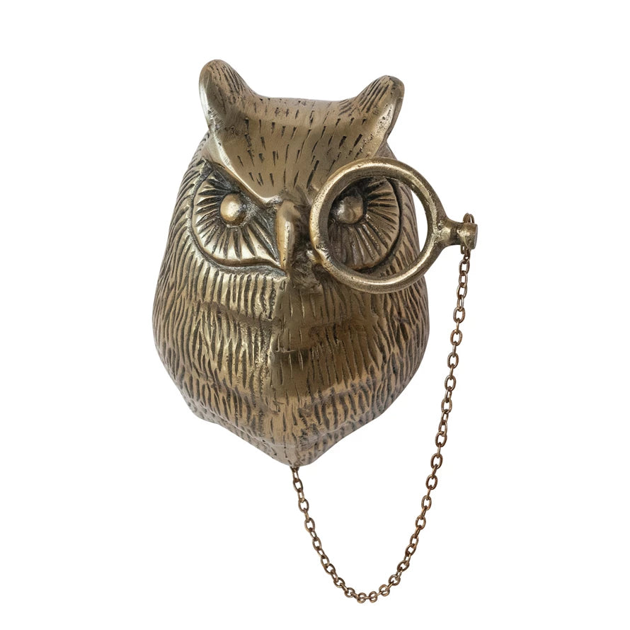 Owl Head Wall Decor