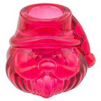 Santa Candle Holder