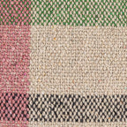 Plaid Pillow w/fringe