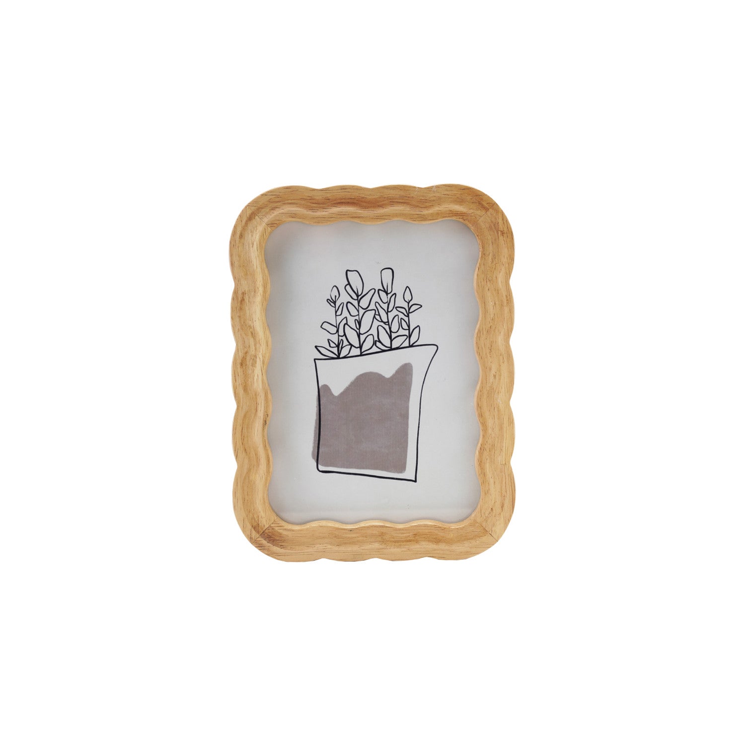 Scalloped Photo Frame