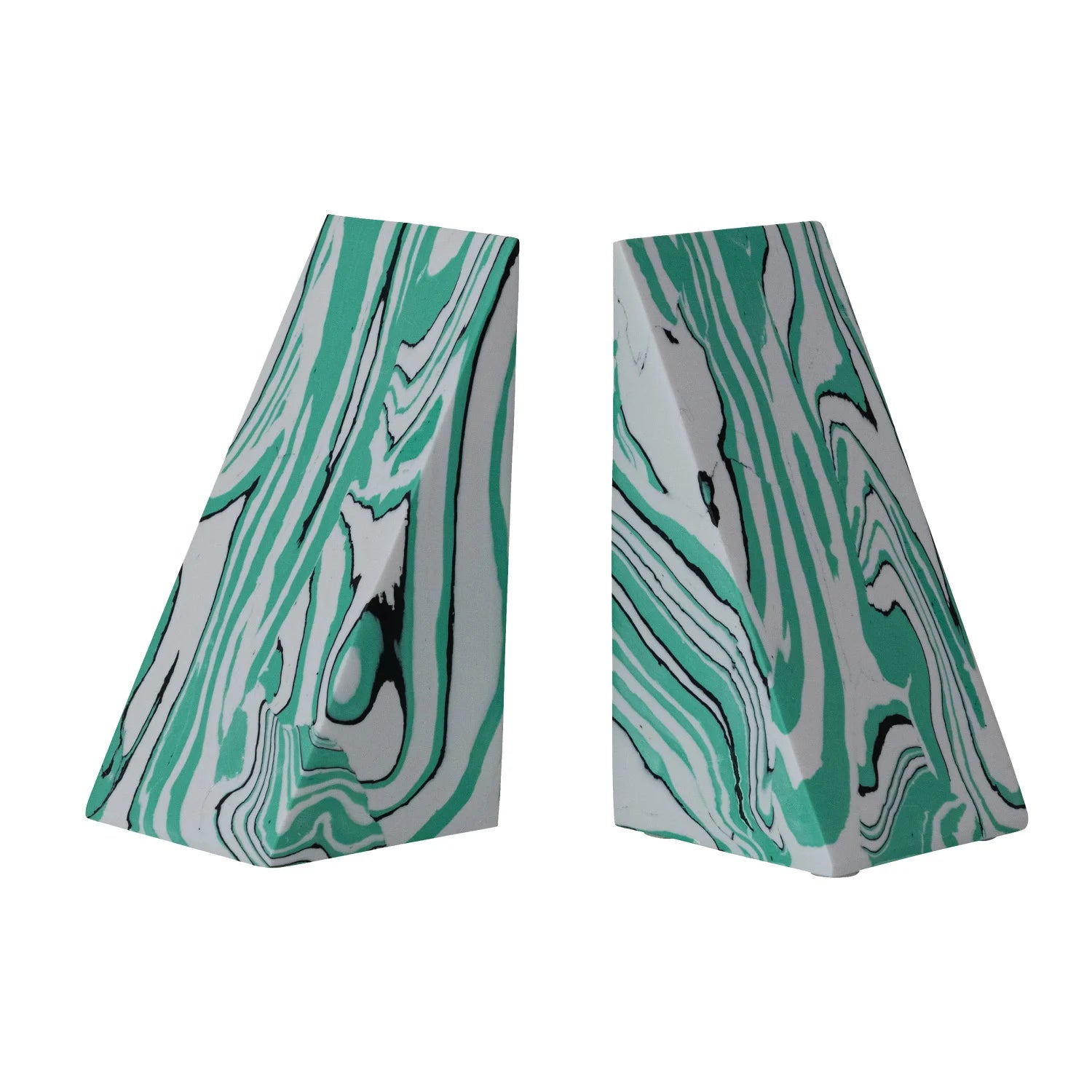 Recycled Stone Bookends
