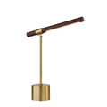 Brass Swing Arm Table Lamp