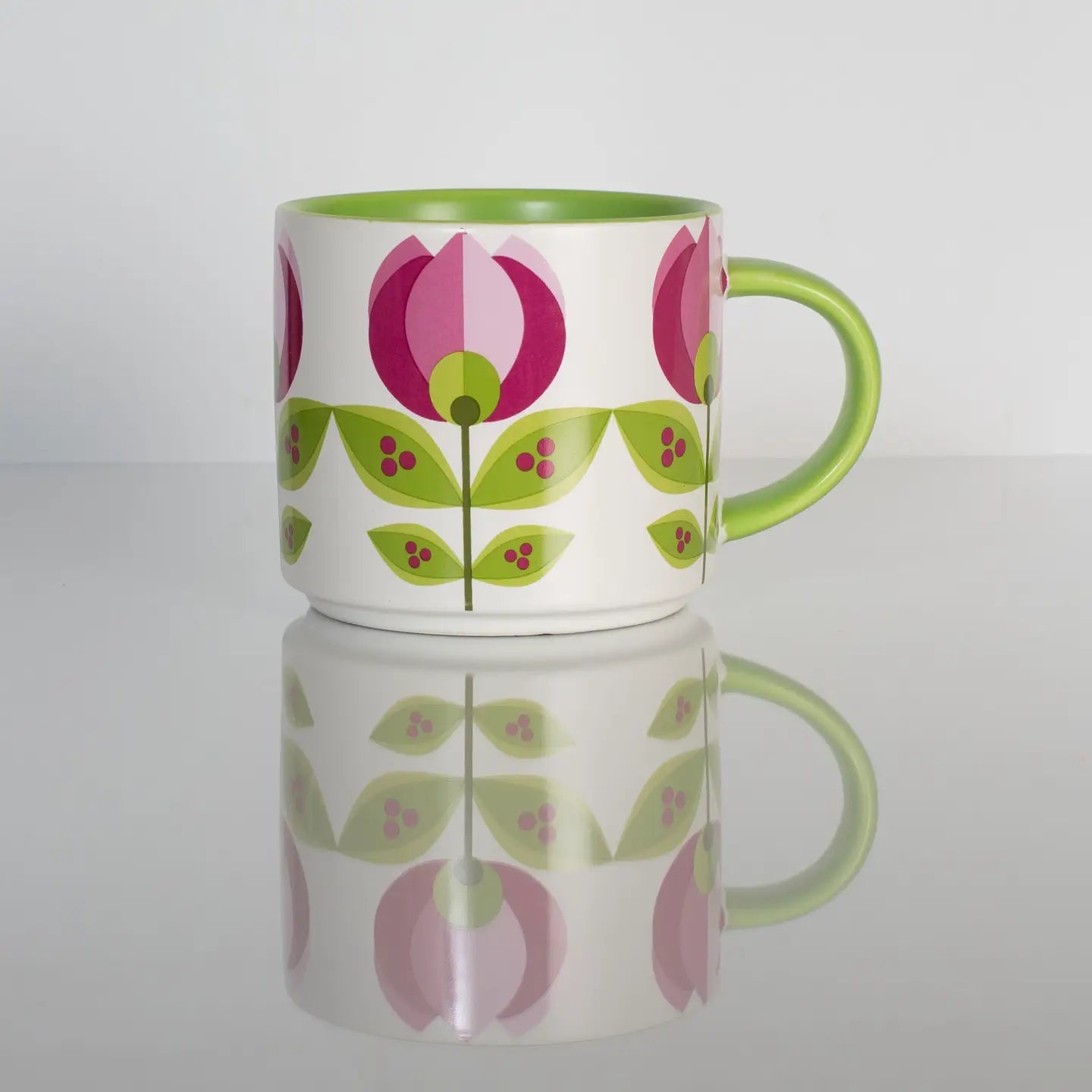 Tulip Mid Century Modern Coffee Mug