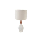 Pleated Stoneware Table Lamp